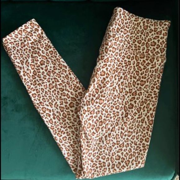 Lou & Grey Pants - New Leopard Print Yoga Lounge Pants Small